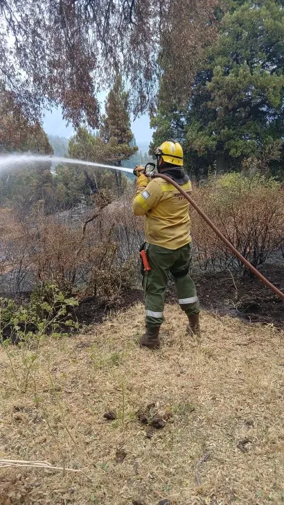 bomberos san juan en chubut 28/01 2