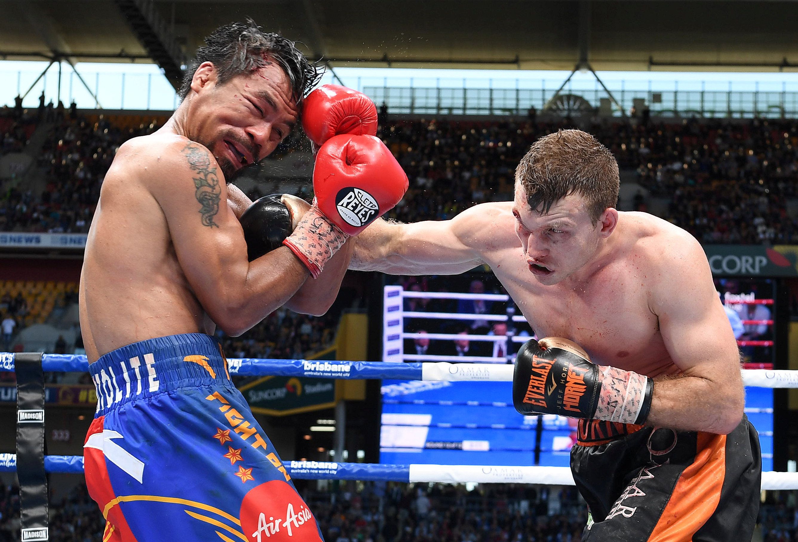 Boxing - Manny Pacquiao v Jeff Horn - WBO World Welterweight Title - NARCH/NARCH30 AUSOUT NZLOUT