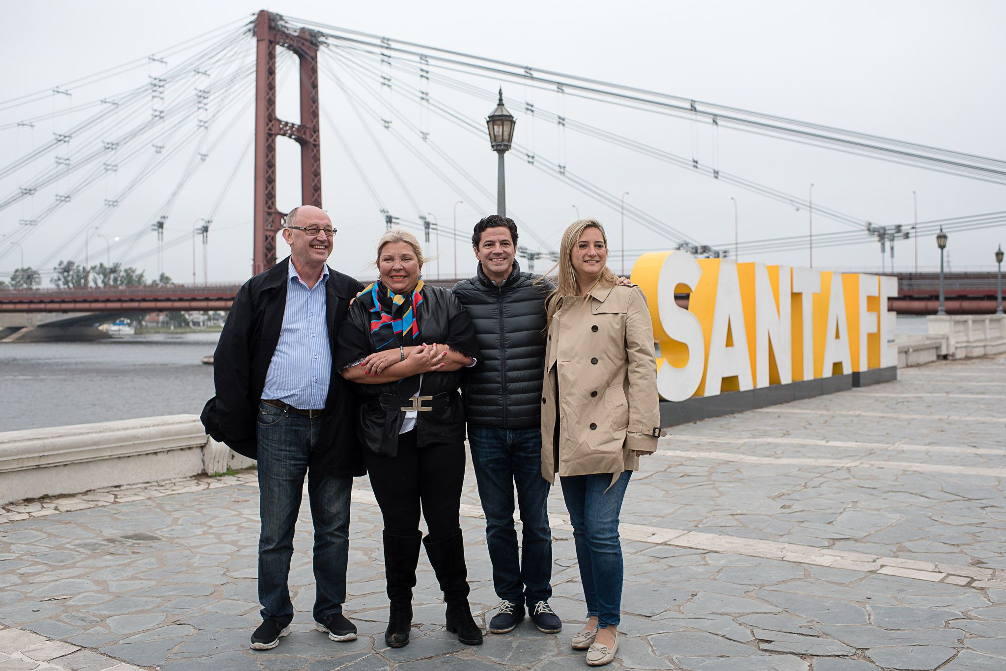 DYN26, SANTA FE 15/07/2017, ELISA CARRI� PARTICIP� DEL TIMBREO NACIONAL EN SANTA FE JUNTO A LOS CANDIDATOS DE CAMBIEMOS. FOTO:DYN/PRENSA CC ARI.