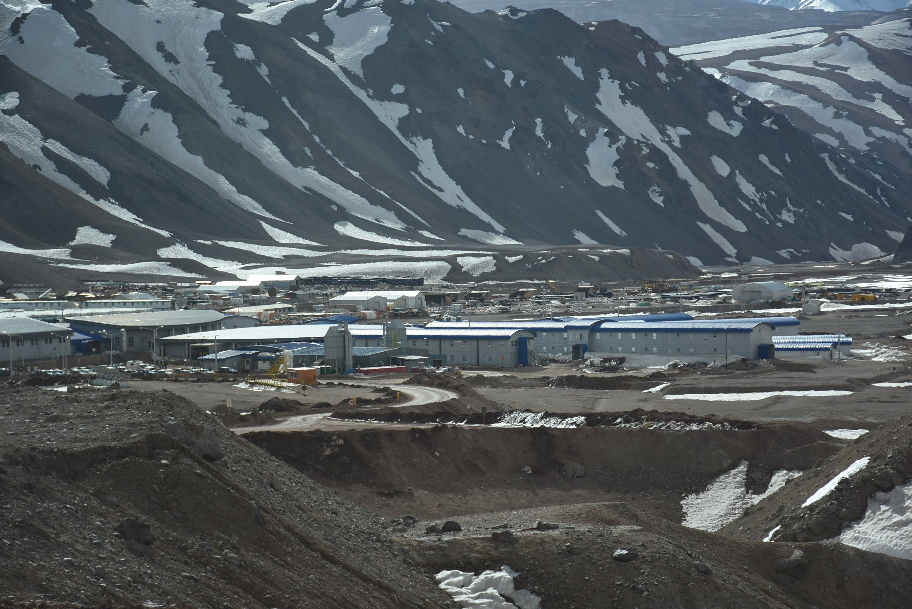The Veladero mine camp, one of Barrick Gold Corp's five core mines, near the city of Jachal - NARCH/NARCH30 The Veladero mine camp, one of Barrick Gold Corp's five core mines, near the city of Jachal - NARCH/NARCH30