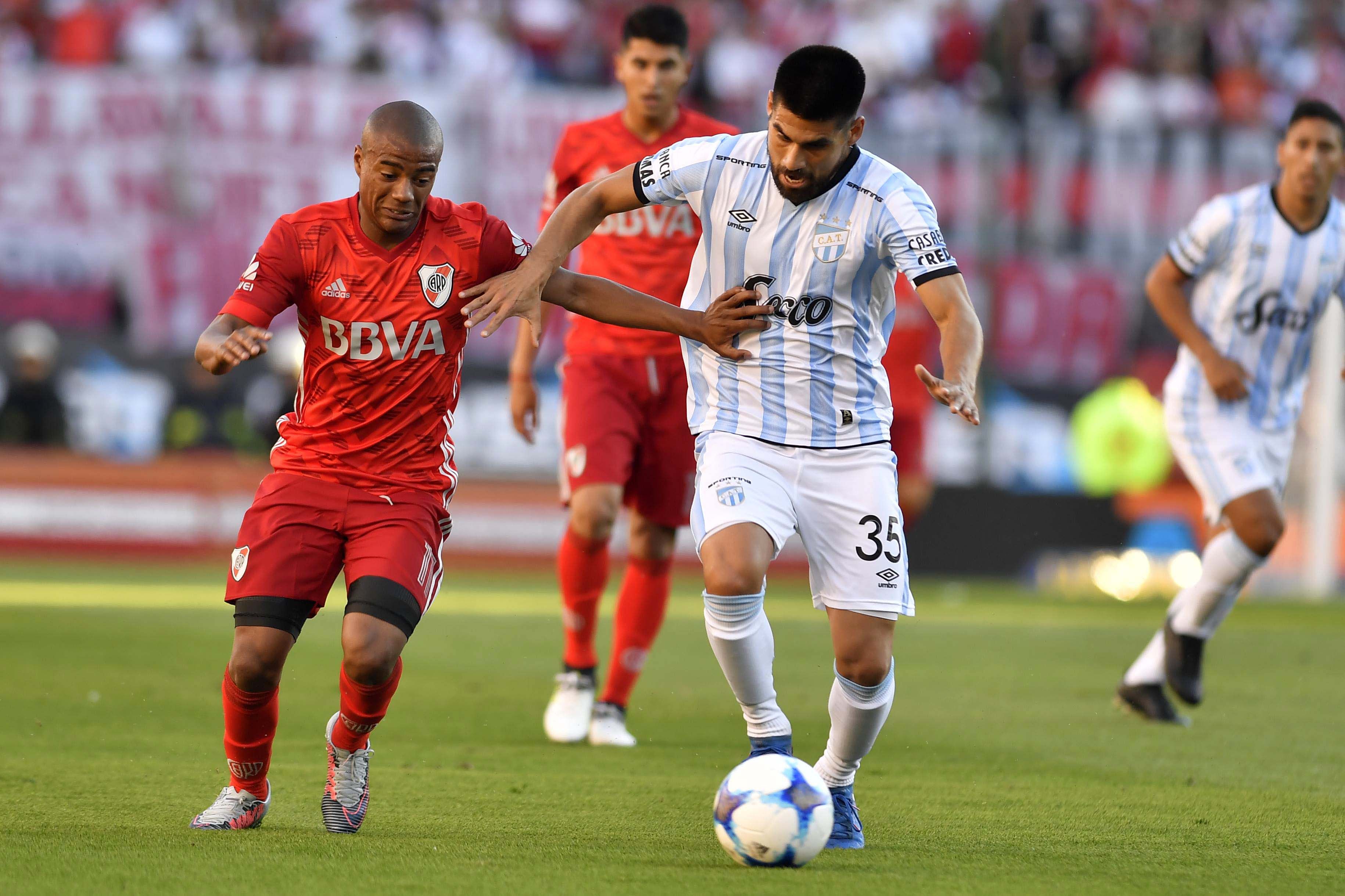 Buenos Aires: River enfrenta a Atl&eacute;tico Tucum&aacute;n en un partido v&aacute;lido por la sexta fecha de la Superliga. Foto:Alejandro Santa Cruz/T&eacute;lam/cf 15/10/2017