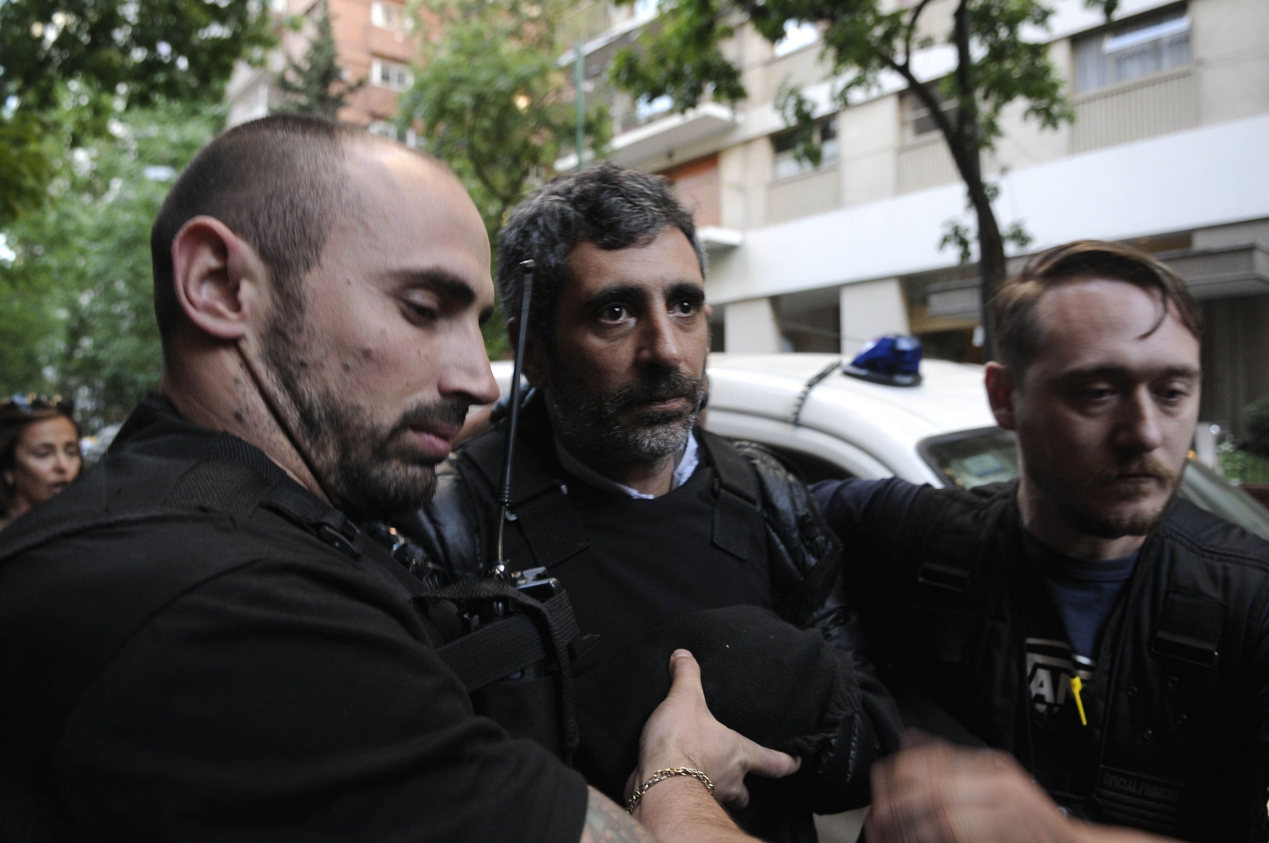 DYN56, BUENOS AIRES 19/10/17, DETIENEN AL EX SUBSECRETARIO DE PLANIFICAION, ROBERTO BARATTA.FOTO:DYN/PABLO AHARONIAN.