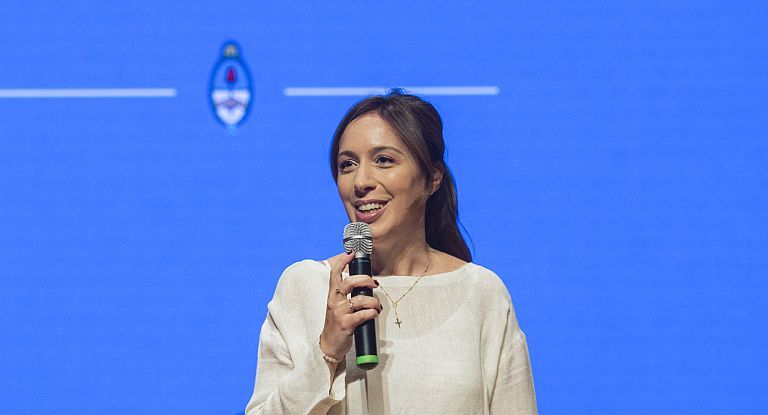 zzzznacp2NOTICIAS ARGENTINAS BAIRES, MARZO 20: La gobernadora de la provincia de Buenos Aires, María Eugenia Vidal, junto a la vicepresidente de la Nación, Gabriela Michetti, las ministras de Desarrollo Social y de Seguridad, Carolina Stanley y Patricia Bullrich y la titular del Instituto Nacional de la Mujer, Fabiana Tuñez, durante la reunión de gabinete ampliado en el CCK. Foto NAzzzz zzzznacp2NOTICIAS ARGENTINAS BAIRES, MARZO 20: La gobernadora de la provincia de Buenos Aires, María Eugenia Vidal, junto a la vicepresidente de la Nación, Gabriela Michetti, las ministras de Desarrollo Social y de Seguridad, Carolina Stanley y Patricia Bullrich y la titular del Instituto Nacional de la Mujer, Fabiana Tuñez, durante la reunión de gabinete ampliado en el CCK. Foto NAzzzz