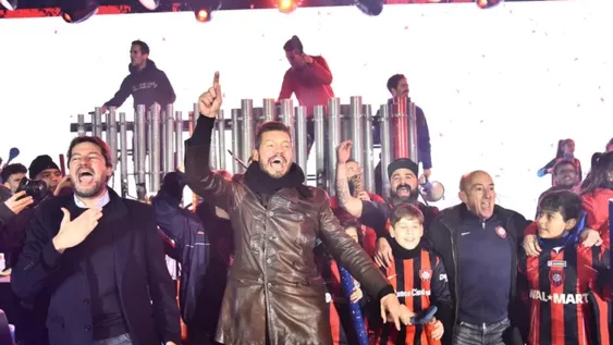 Para Tinelli, el estadio de San Lorenzo será “el mejor que pueda tener Argentina”