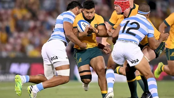 Los Pumas jugaron otro gran partido y empataron ante Australia