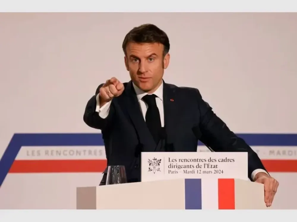 El presidente francés, Emmanuel Macron.
