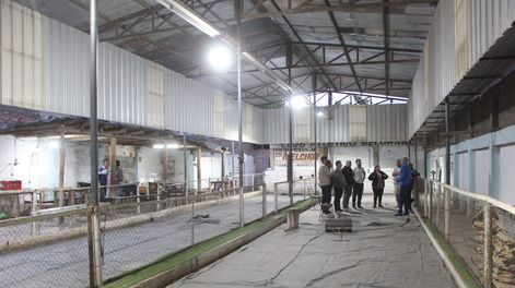 Modernización. Belgrano de Caucete concretará el anhelado sueño de la pista sintética.