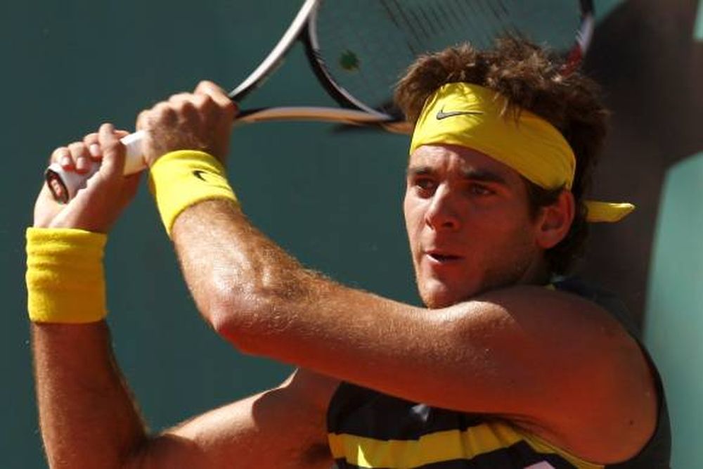 Del Potro, en octavos de Roland Garros