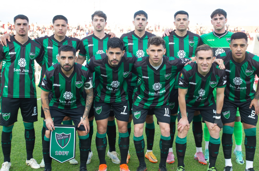 San Martín de San Juan visita a Racing de Córdoba por la Primera Nacional.