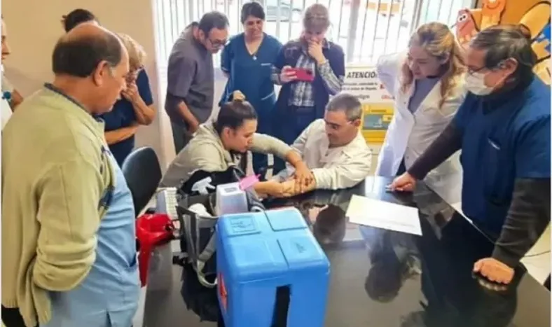 CAPACITACIÓN. Personal sanitario se capacita cada año en la atención de TBC.
