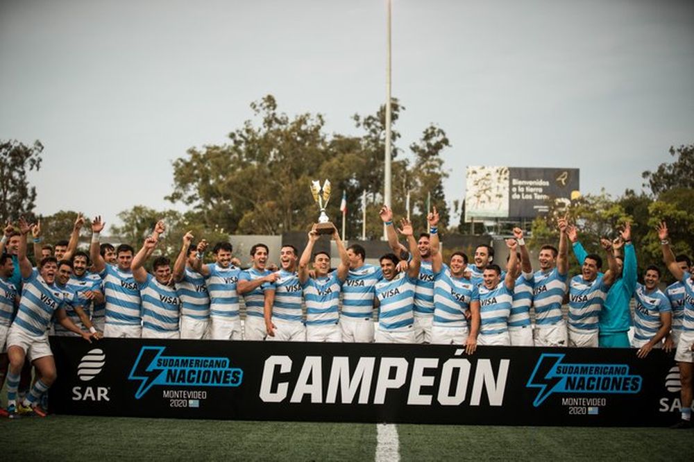 Con Juan Pablo Castro y Federico Gutiérrez, Argentina XV gritó campeón