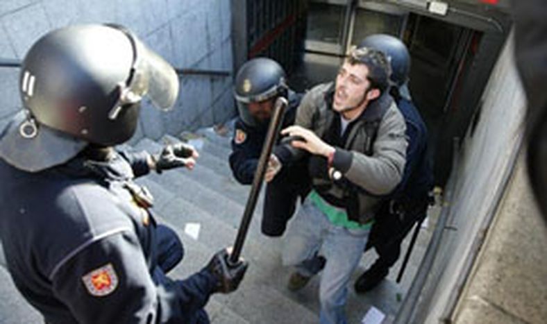 España, paralizada por una huelga