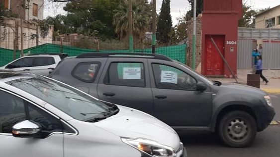 Otra ruidosa marcha de bocinas de los médicos sanjuaninos