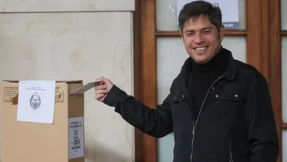 El ganador. El gobernador Kicillof consolidó su poderío en Buenos Aires.