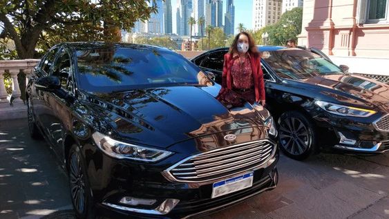 Otro auto blindado para CFK