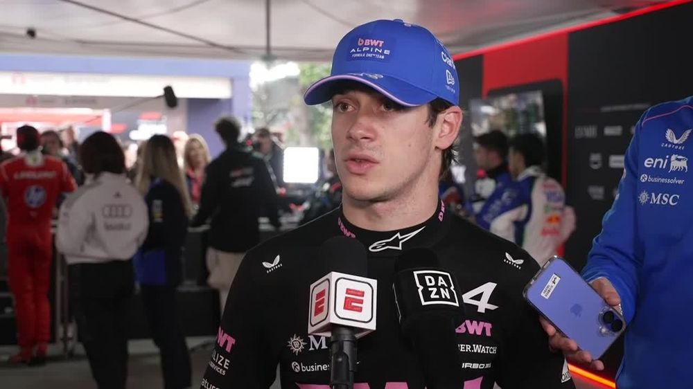 Franco Colapinto analizó su desempeño en el GP de China.&nbsp;