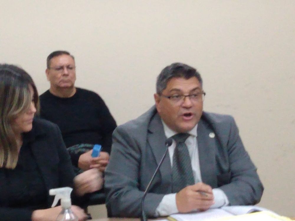 Ver&oacute;nica Recio y Mario Panetta, ayudante y fiscal de CAVIG.&nbsp;