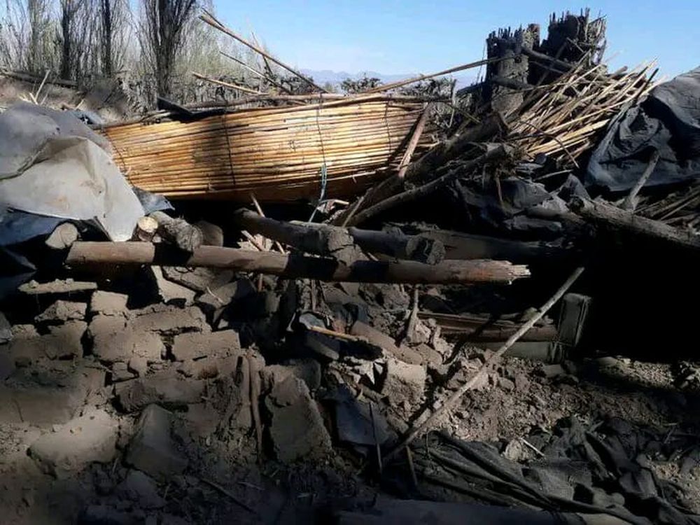 Dolor para la familia de un changarín de 62 años por el derrumbe de su vivienda