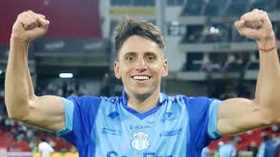 Federico Paz atraviesa un gran momento en Ecuador.