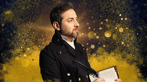 El sanjuanino Pablo Flores Torres encarna a Juan Bautista Alberdi en el musical que creó para rendirle tributo