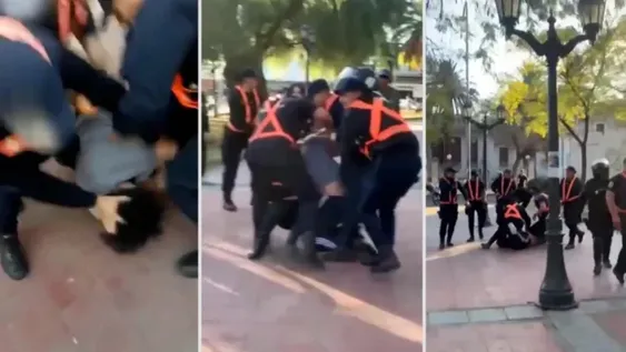 Pasan a disponibilidad a 23 policías involucrados en la detención de jóvenes raperos