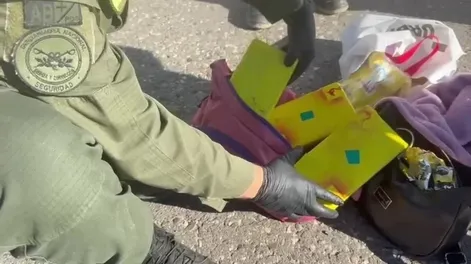 Cae una mujer con más de 3 kilos de cocaína