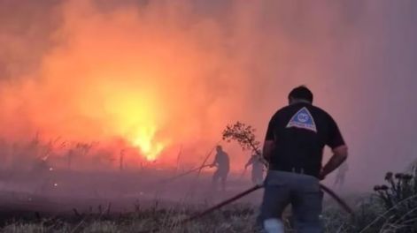 Incendio forestal en Mar del Plata: hay más de 200 hectáreas consumidas por las llamas