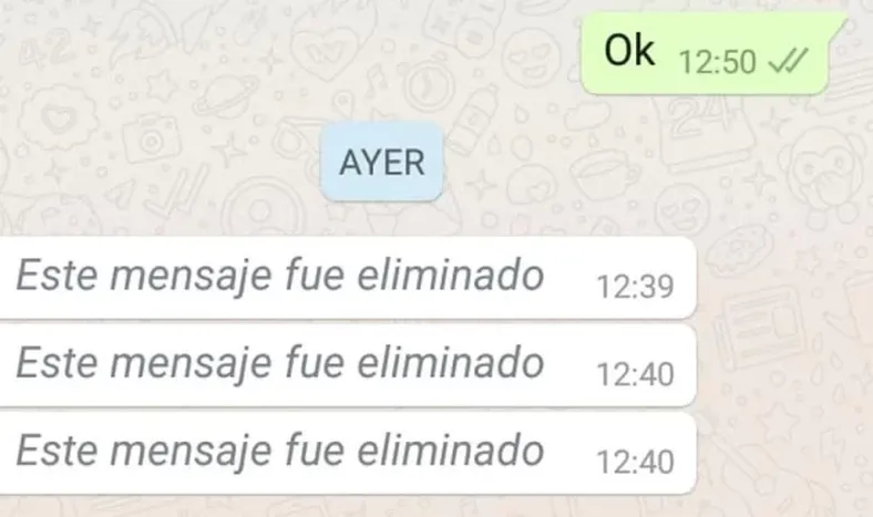 Mirá cómo ver los mensajes eliminados de Whatsapp