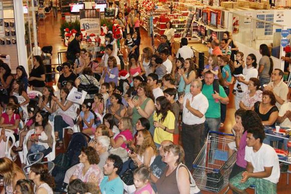 Desfile en Walmart