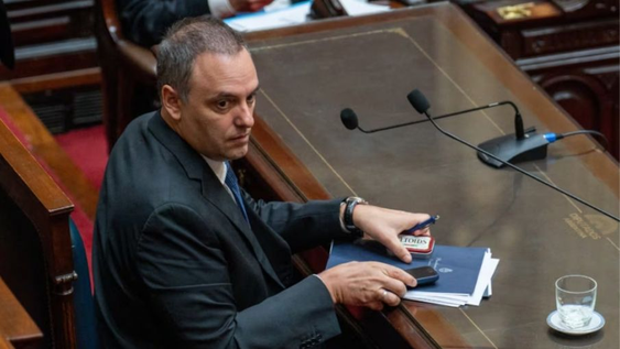 Manuel Adorni, jefe de Gabinete.