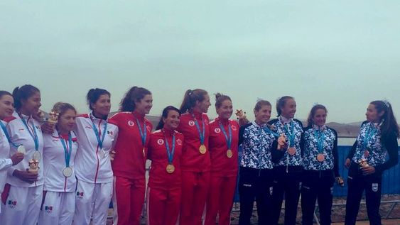 Bronce para Argentina en K4 500 metros femenino de canotaje