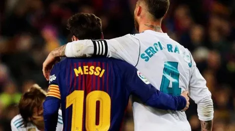 Sergio Ramos: “Me gustaría que Messi permaneciera siempre aquí”