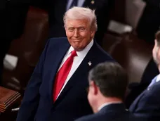 Ante el Capitolio, Trump defendió su programa de gobierno y puso a Irán en la mira Ante el Capitolio, Trump defendió su programa de gobierno y puso a Irán en la mira