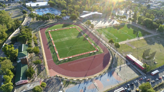 El Parque Domínico en Avellaneda donde tendrá lugar el velatorio del Indio Solari.&nbsp;