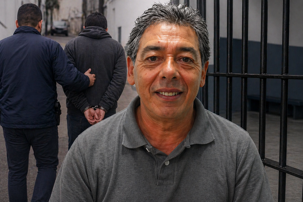 Julio Omar Calivar se encuentra detenido en la Central de Policía de San Juan. Imagen recreada con IA.&nbsp;