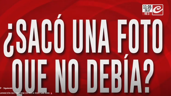 Fotógrafo desaparecido: la inquietante hipótesis de un medio de comunicación nacional.
