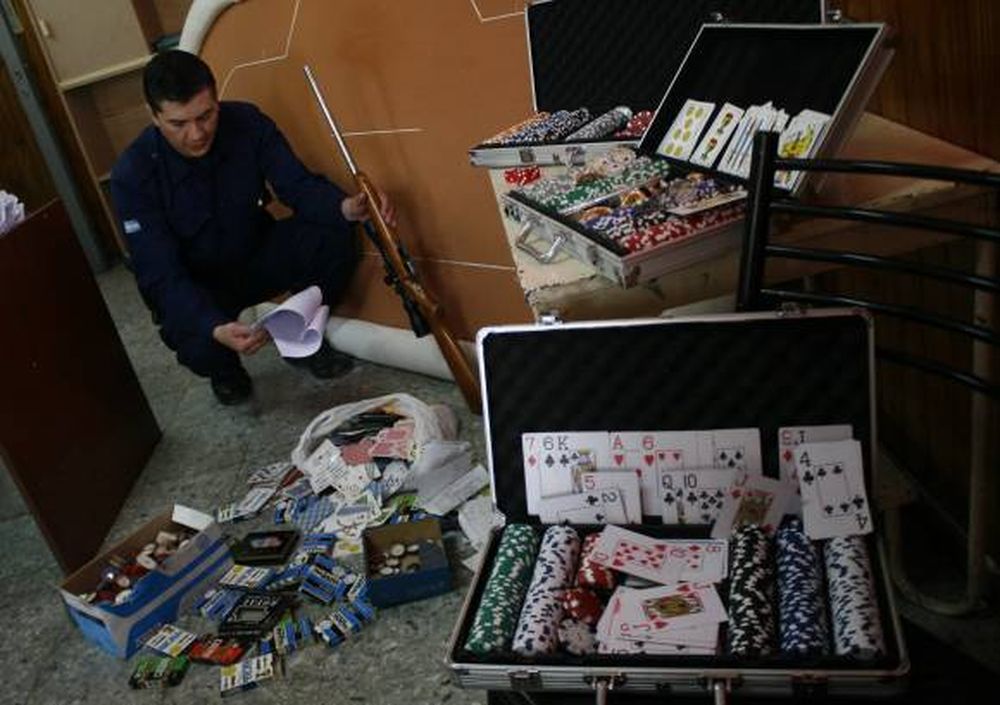 Desbaratan un casino ilegal