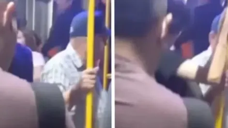 Nadie se quiso sentar a su lado en un colectivo lleno y se hizo viral