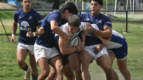 Segundo. El Seven de la U terminó en el podio del tradicional torneo de las Bodegas en Mendoza.