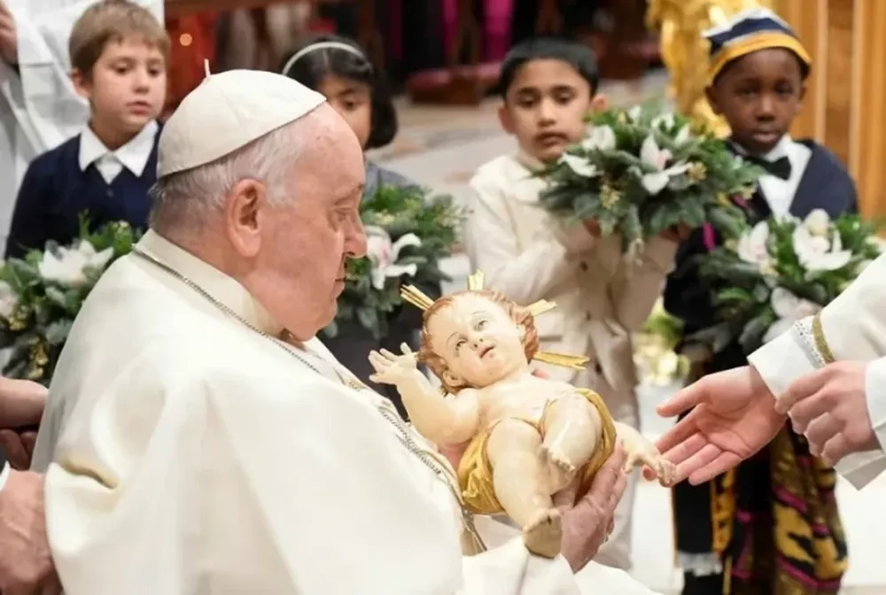 Francisco pidió el fin de la guerra en Gaza y la liberación de los rehenes en su mensaje navideño