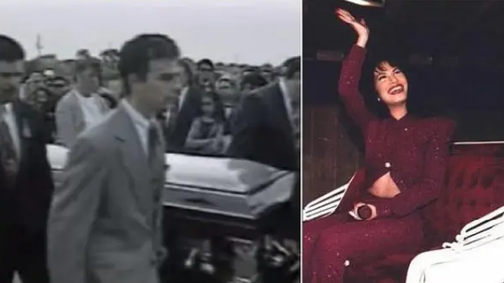 Se viralizó el video de un supuesto “fantasma” en el funeral de la cantante Selena