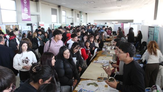 Este miércoles 27 de mayo arrancó la Feria Educativa en la UNSJ y la Expo Vocacional en la UCCuyo que continuarán mañana.