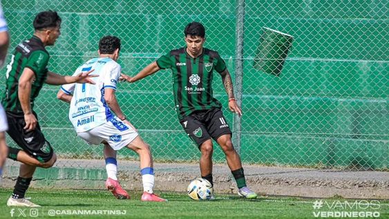 Empate. San Martín no pudo ganar en el Torneo Proyección de AFA y terminó sin goles ante Atlético Rafaela.