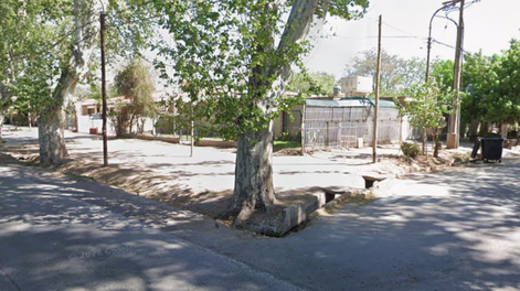 La vivienda donde ocurrió el brutal ataque.&nbsp;