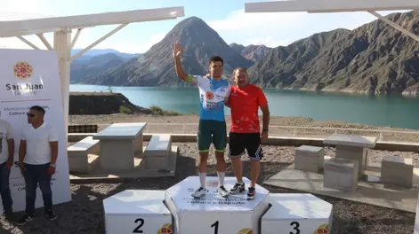 Cobarrubia fue el mejor sanjuanino en la contrarreloj: los consejos de Dotti y la alegría por cumplir