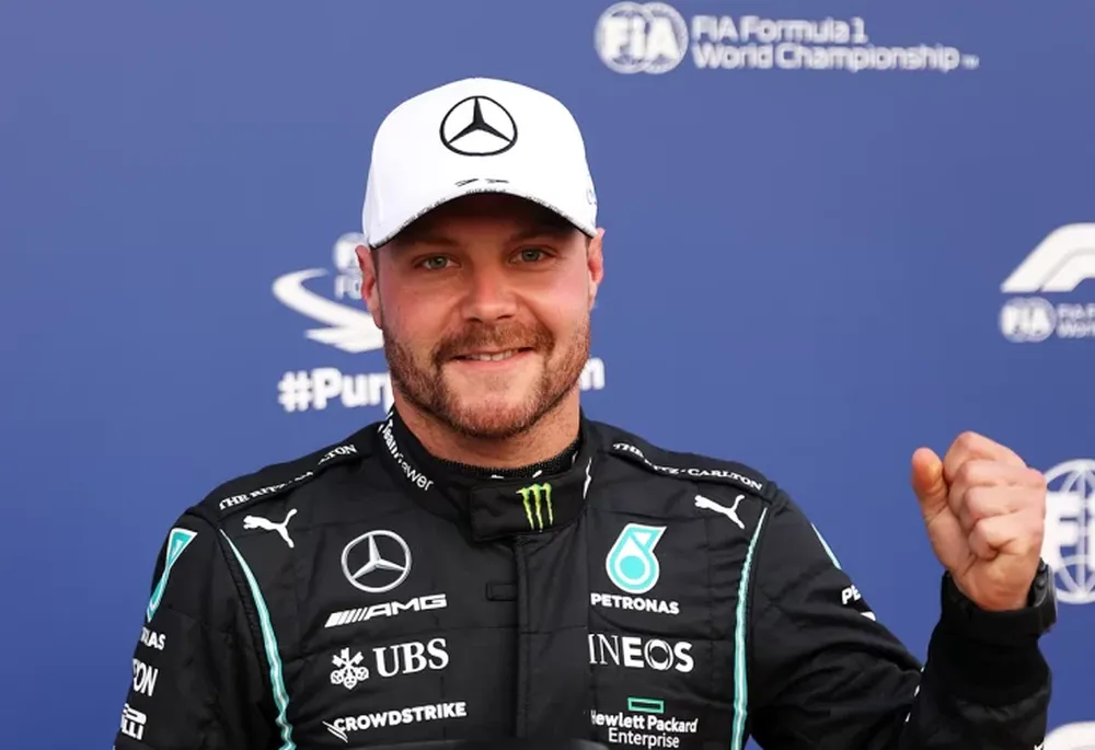 Valteri Bottas marcó el mejor tiempo en la tanda de clasificación en Monza