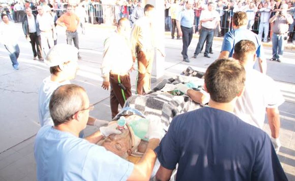 Espanto y dolor en un día negro para San Juan