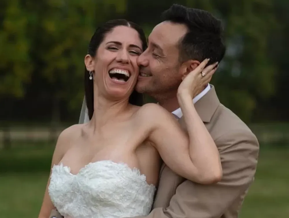 Luciano Pereyra y Julia Rezzuto se casaron después de 6 años juntos: “La melodía más hermosa fue tu ‘sí, acepto’”