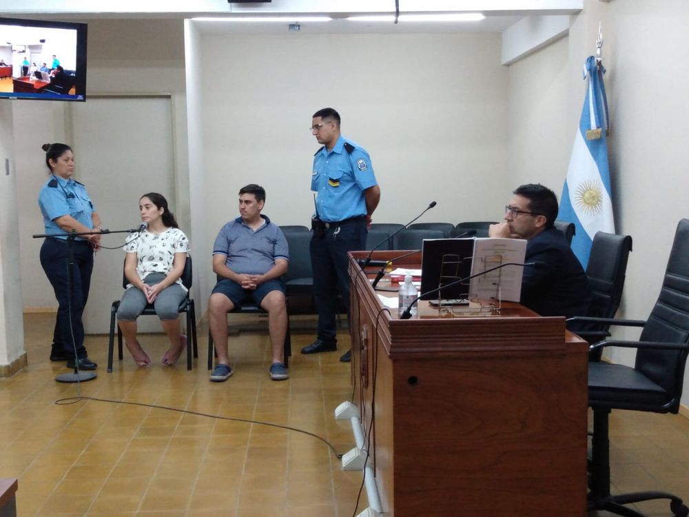 Caso Green House: los detenidos Brisa Ocampo y Francisco Ontiveros ante el juez Federico Rodríguez.&nbsp;