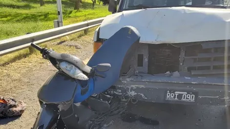Murió un motociclista que había sufrido un accidente hace 7 días en la Circunvalación